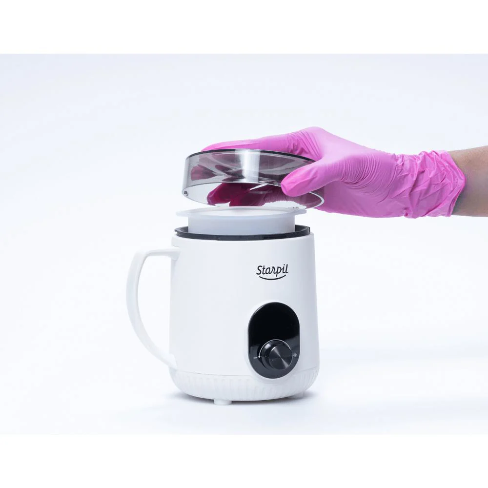Digital Mini Facial Hard Wax Warmer / 8.4 oz Capacity / Available in Black or White by Starpil - Image 3