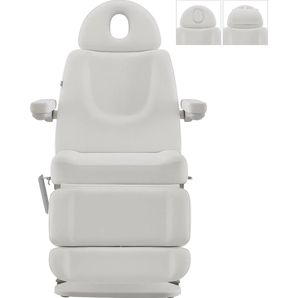 Aurora Medical Spa Table - 4 Motors with Electrical Hand and Foot Remote Control - White / Available in White, Black, Gray and Beige by DIR Salon Furniture - Image 5