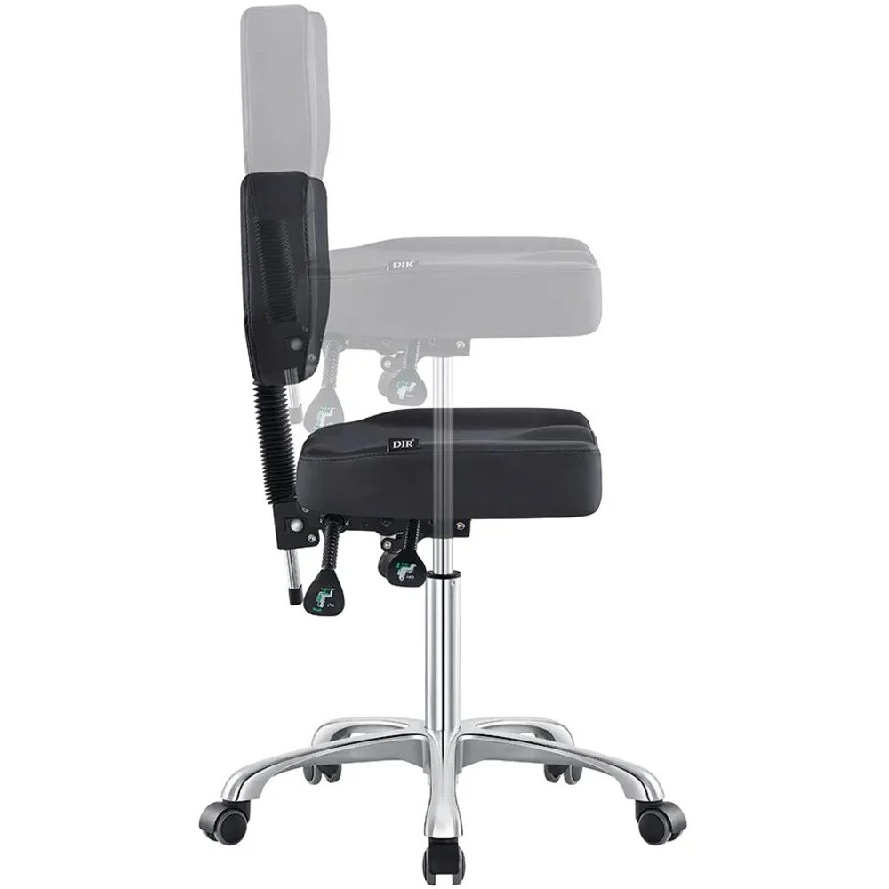 Cadence Medical Stool - BLACK by DIR Salon Furniture - Image 3