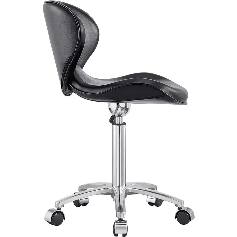 Esperto Stool - BLACK / 16.5" - 23.75" Adjustable Seat Height by DIR Salon Furniture - Image 3