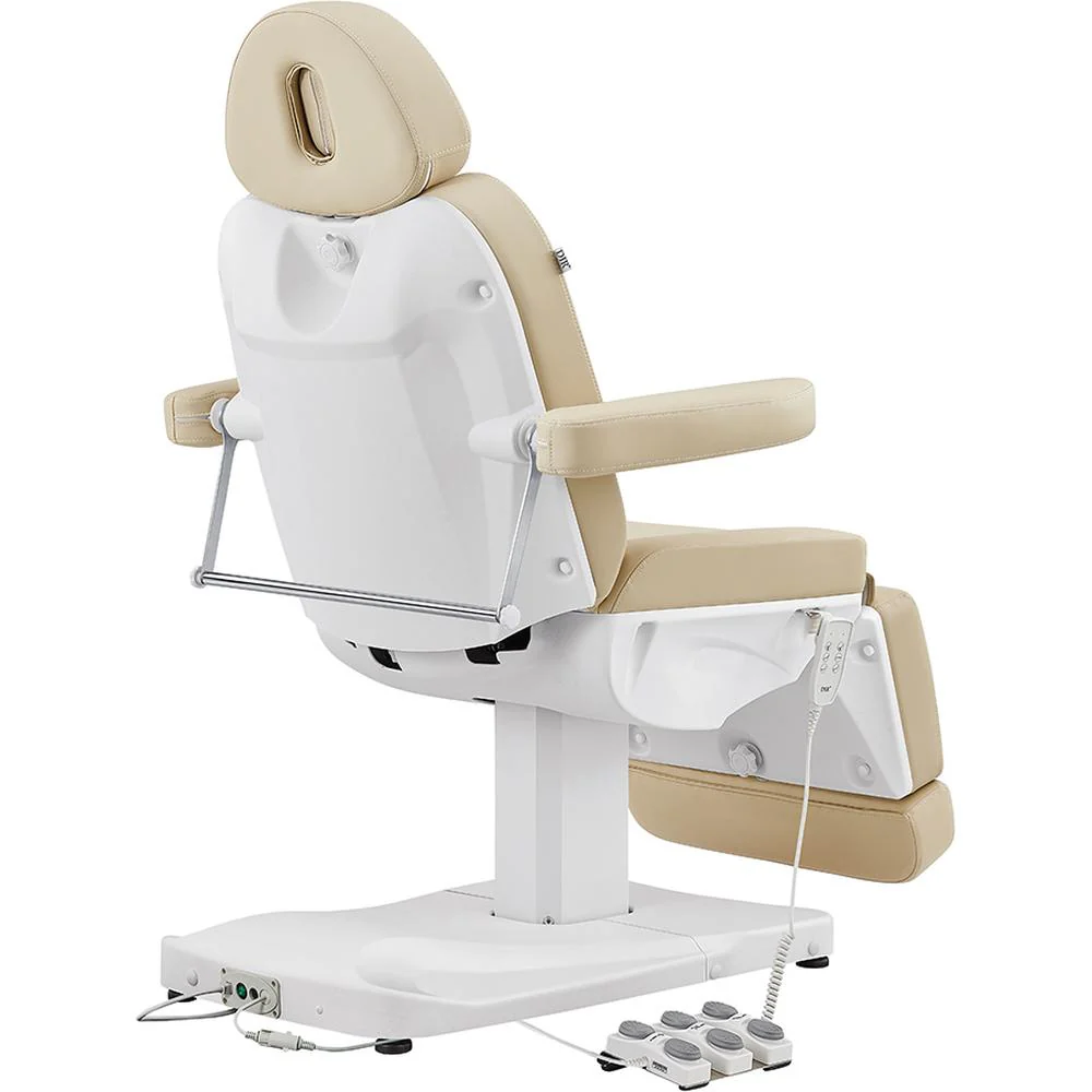 Ink Electric Esthetician Chair - 3 Motors with Electrical Hand and Foot Remote Control - Beige / Available in White, Black, Gray and Beige by DIR Salon Furniture - Image 9