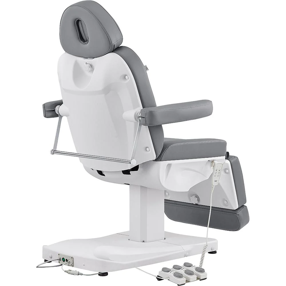 Ink Electric Esthetician Chair - 3 Motors with Electrical Hand and Foot Remote Control - Gray / Available in White, Black, Gray and Beige by DIR Salon Furniture - Image 10