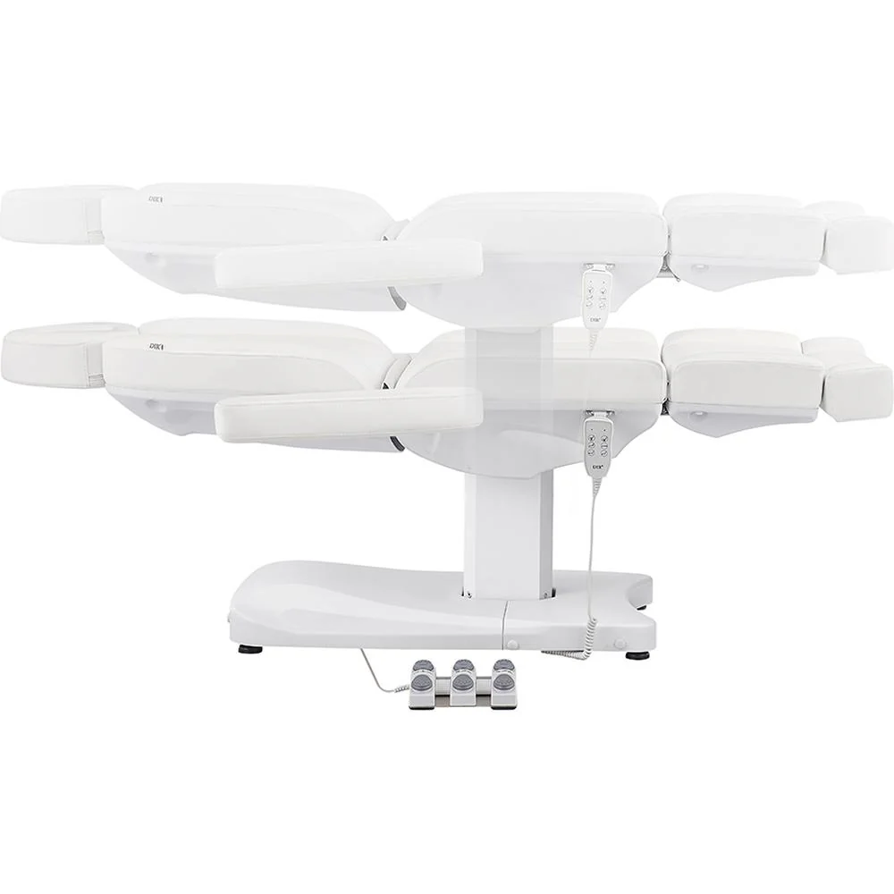 Ink Electric Esthetician Chair - 3 Motors with Electrical Hand and Foot Remote Control - White / Available in White, Black, Gray and Beige by DIR Salon Furniture - Image 8