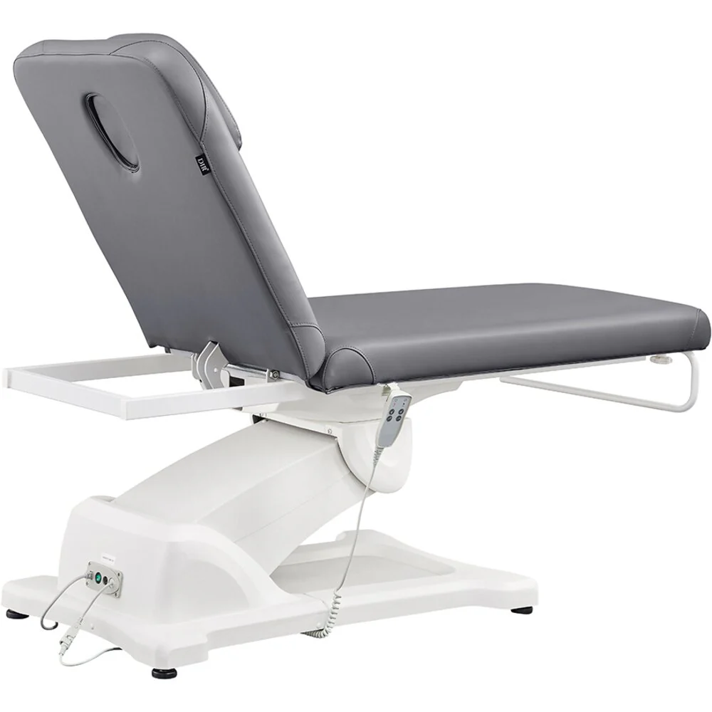 Serenity Electric Treatment Table with 2 Electro-Hydraulic Motors / Grey Upholstery by DIR Salon Furniture - Image 7