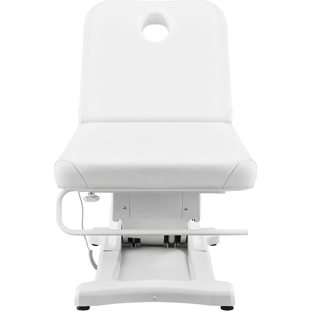 Serenity Electric Treatment Table with 2 Electro-Hydraulic Motors / White Upholstery by DIR Salon Furniture - Image 13