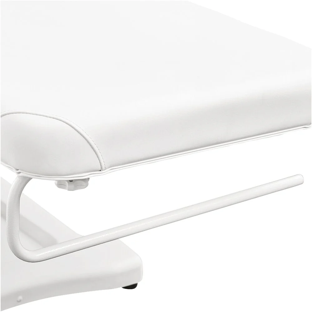 Serenity Electric Treatment Table with 2 Electro-Hydraulic Motors / White Upholstery by DIR Salon Furniture - Image 8