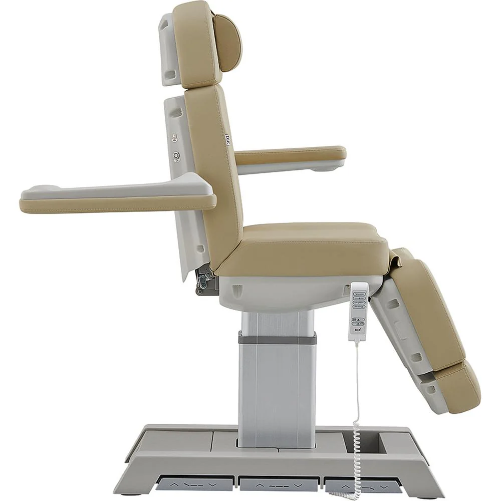 Sydney Medical Chair - 4 Motors with Electrical Hand and Foot Remote Control - Beige / Available in White, Black, Gray and Beige by DIR Salon Furniture - Image 12