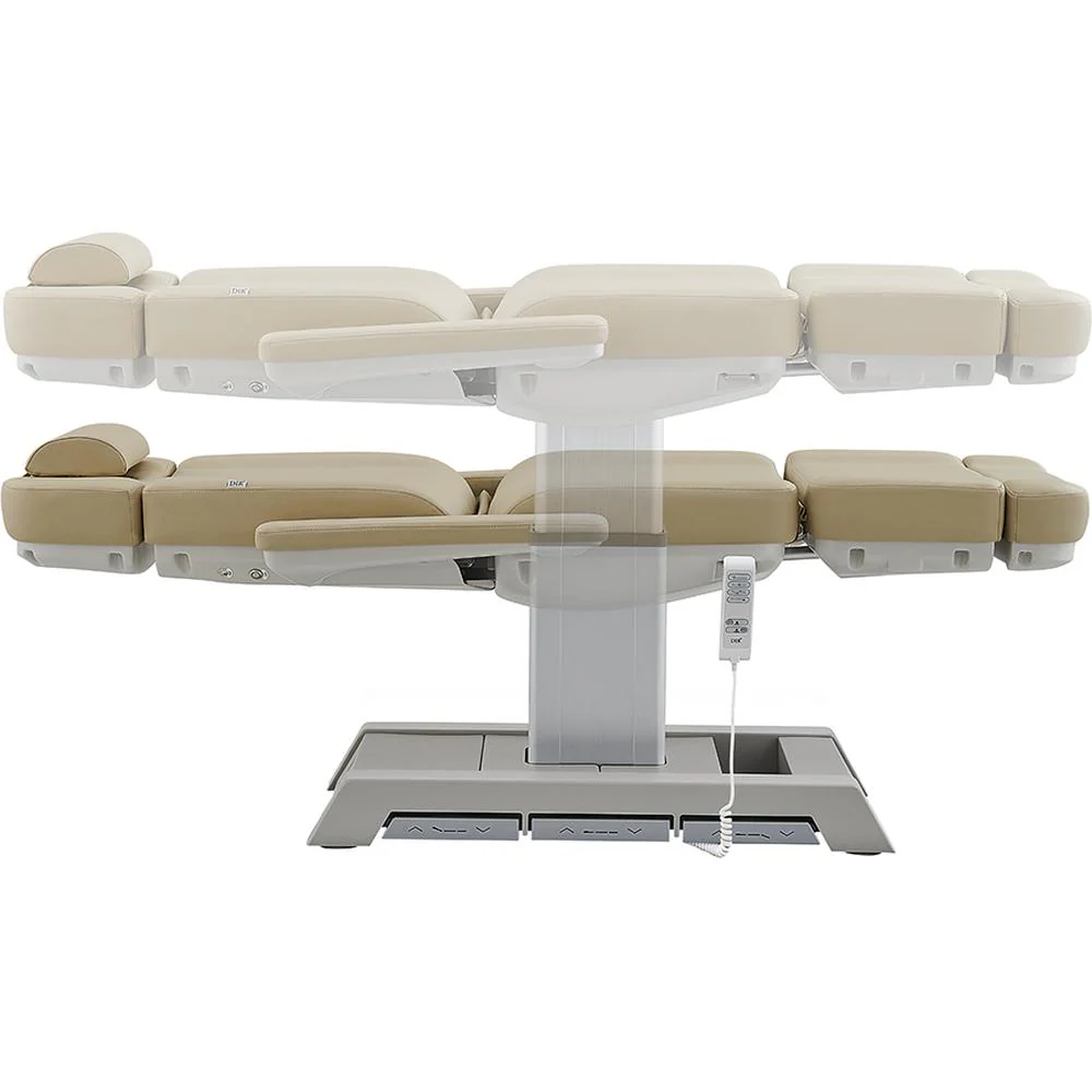 Sydney Medical Chair - 4 Motors with Electrical Hand and Foot Remote Control - Beige / Available in White, Black, Gray and Beige by DIR Salon Furniture - Image 6