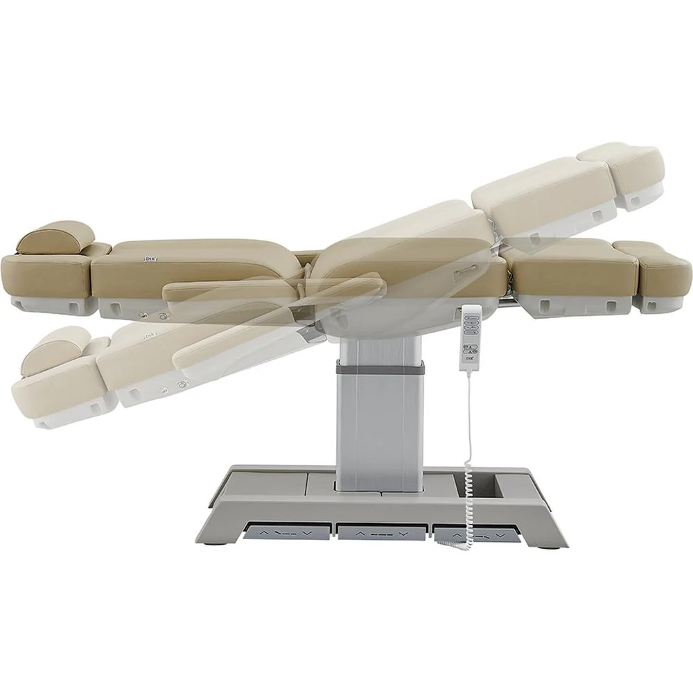 Sydney Medical Chair - 4 Motors with Electrical Hand and Foot Remote Control - Beige / Available in White, Black, Gray and Beige by DIR Salon Furniture - Image 7