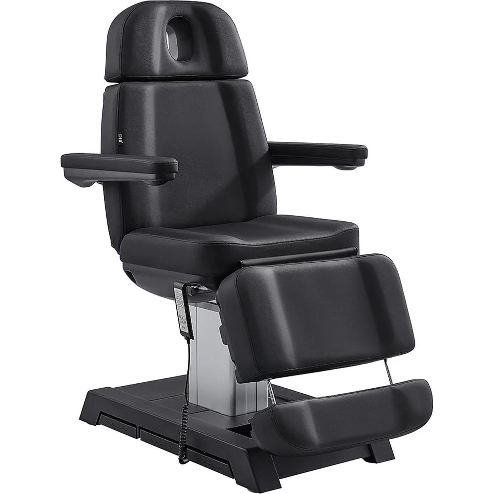 Sydney Medical Chair - 4 Motors with Electrical Hand and Foot Remote Control - Black / Available in White, Black, Gray and Beige by DIR Salon Furniture - Image 10