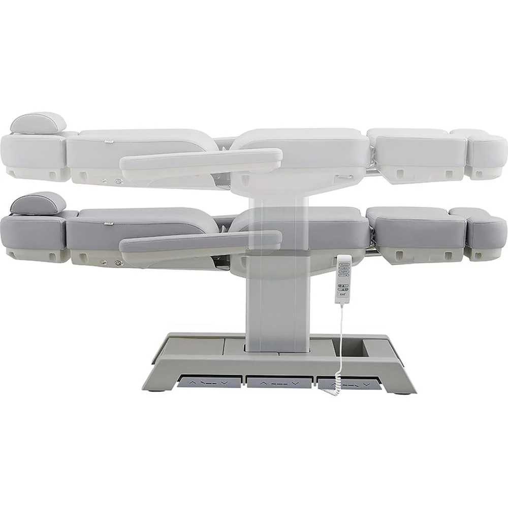 Sydney Medical Chair - 4 Motors with Electrical Hand and Foot Remote Control - Gray / Available in White, Black, Gray and Beige by DIR Salon Furniture - Image 6