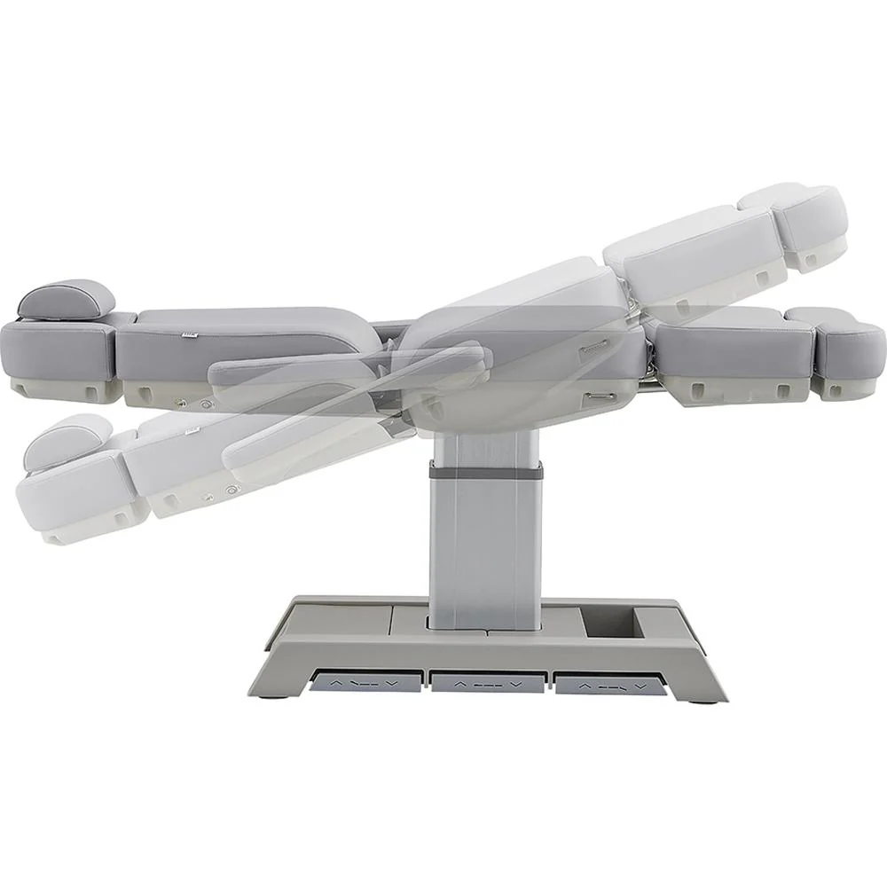 Sydney Medical Chair - 4 Motors with Electrical Hand and Foot Remote Control - Gray / Available in White, Black, Gray and Beige by DIR Salon Furniture - Image 7