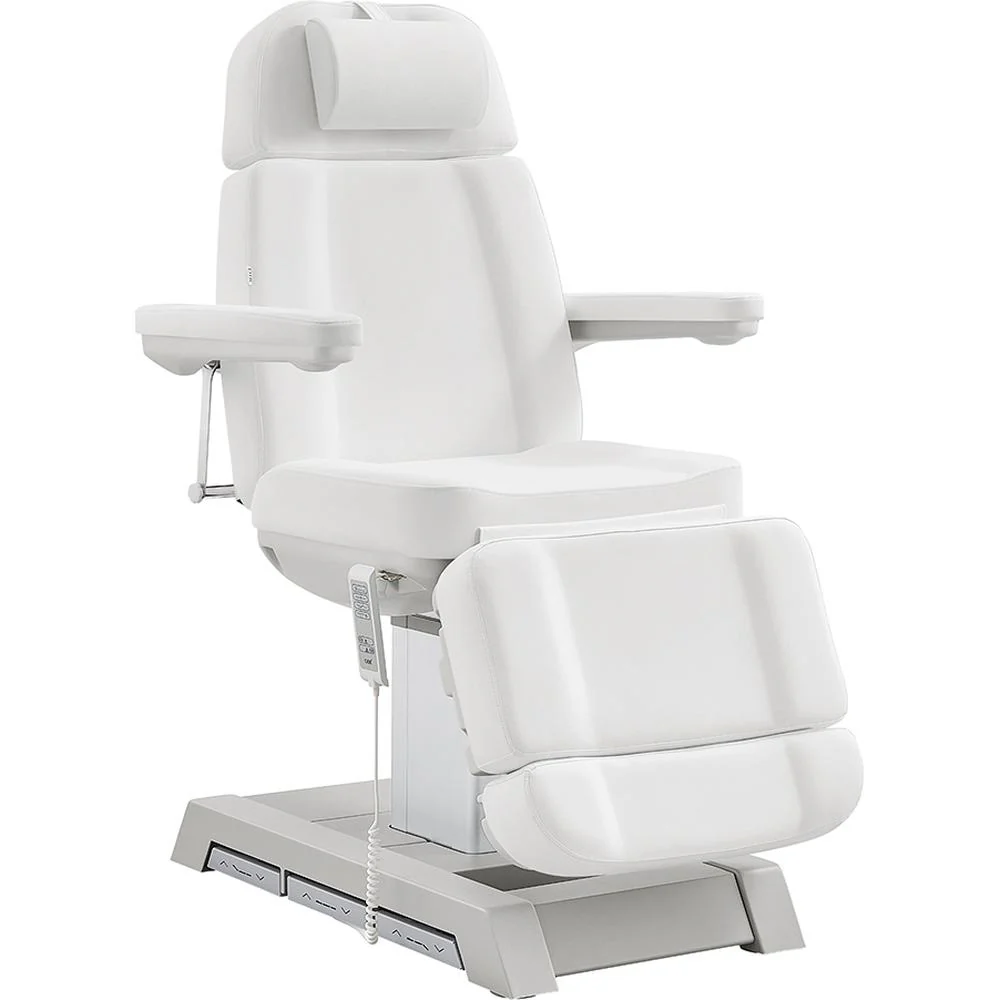 Sydney Medical Chair - 4 Motors with Electrical Hand and Foot Remote Control - White / Available in White, Black, Gray and Beige by DIR Salon Furniture