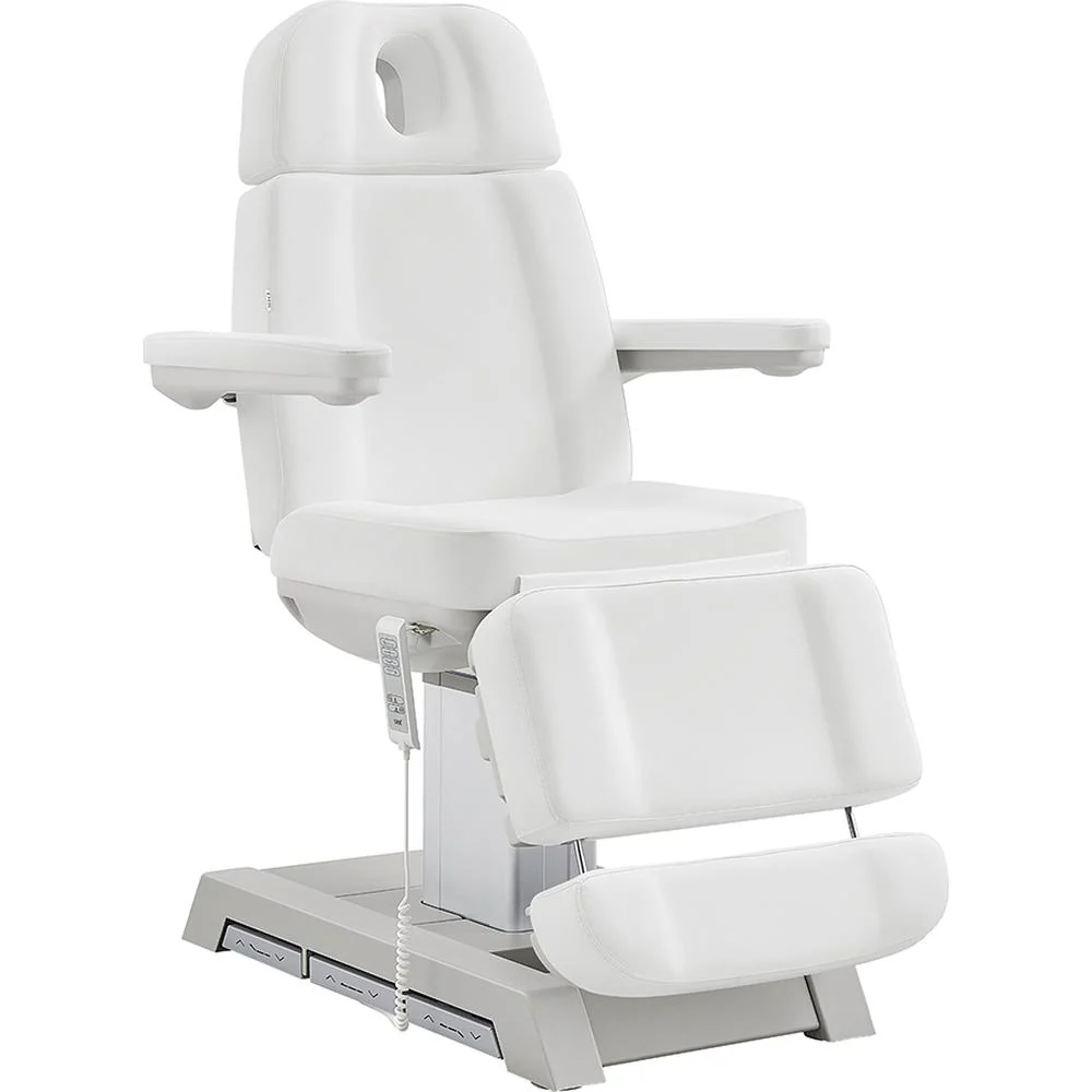 Sydney Medical Chair - 4 Motors with Electrical Hand and Foot Remote Control - White / Available in White, Black, Gray and Beige by DIR Salon Furniture - Image 10