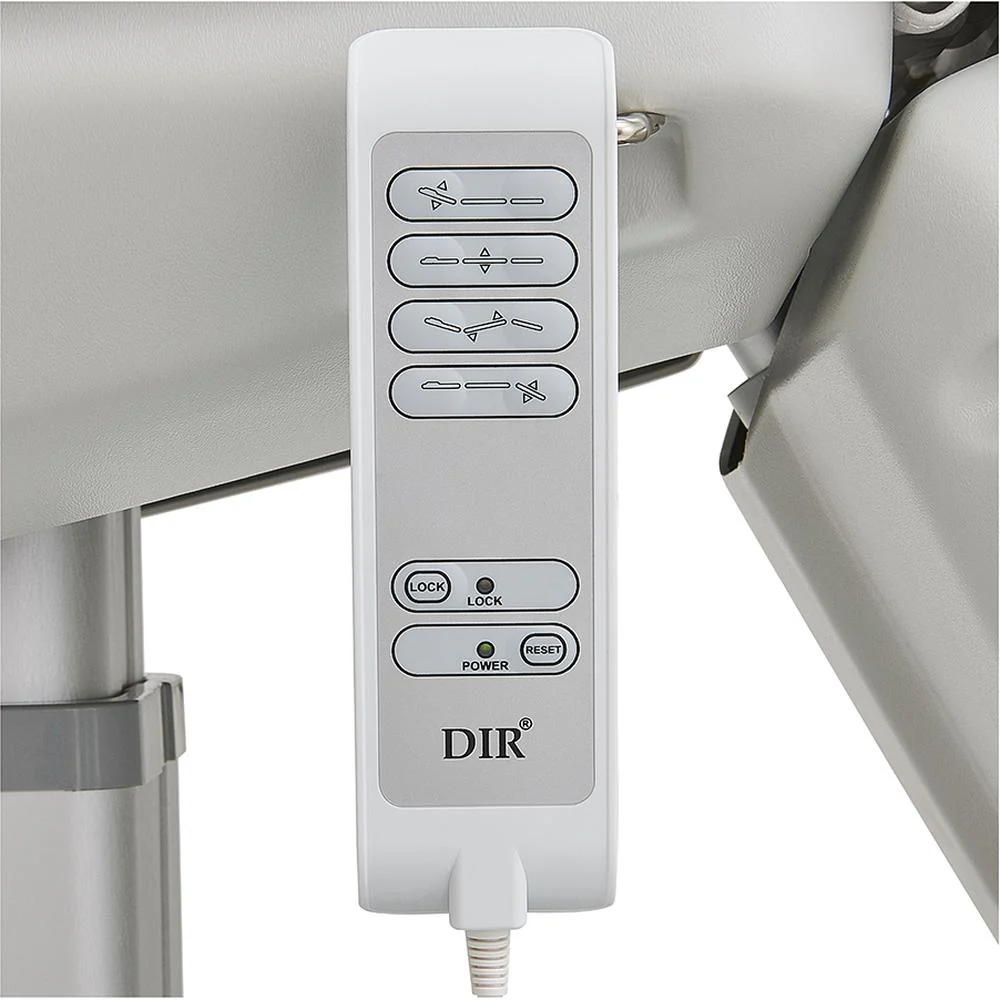 Sydney Medical Chair - 4 Motors with Electrical Hand and Foot Remote Control - White / Available in White, Black, Gray and Beige by DIR Salon Furniture - Image 14