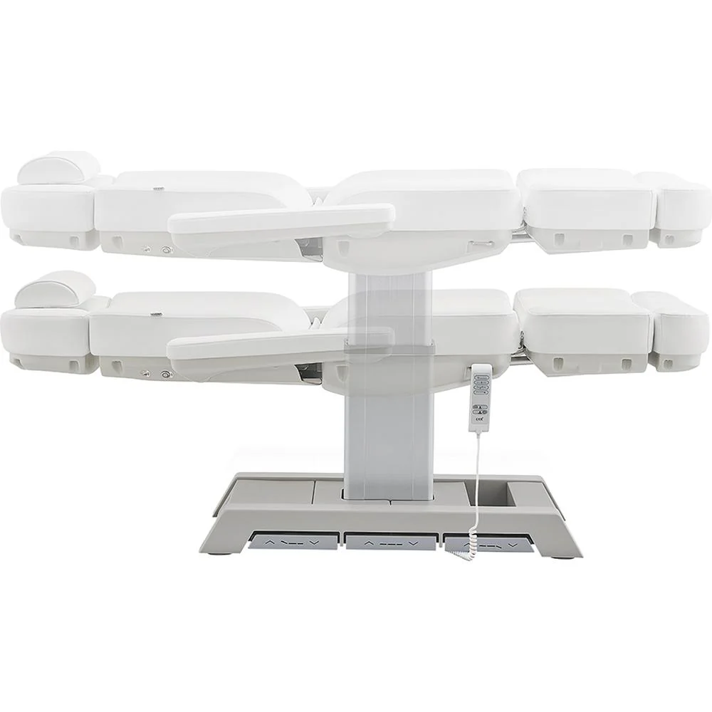 Sydney Medical Chair - 4 Motors with Electrical Hand and Foot Remote Control - White / Available in White, Black, Gray and Beige by DIR Salon Furniture - Image 6
