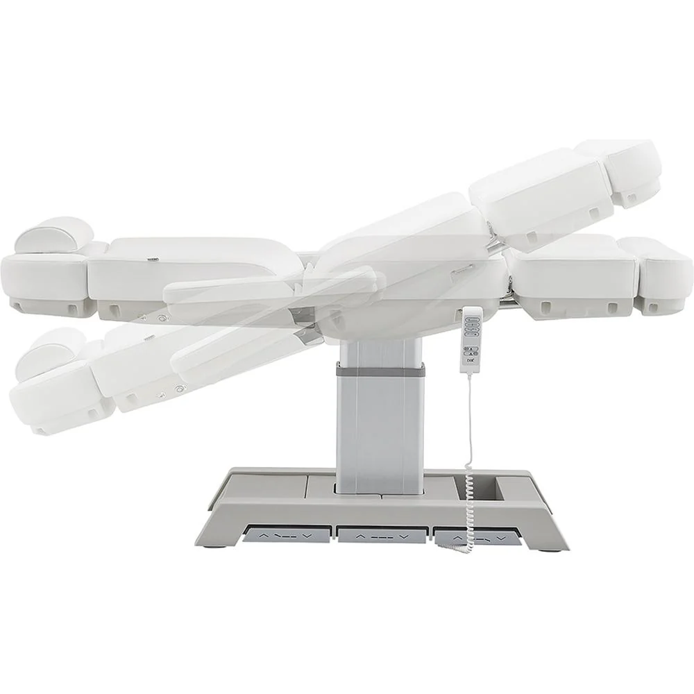 Sydney Medical Chair - 4 Motors with Electrical Hand and Foot Remote Control - White / Available in White, Black, Gray and Beige by DIR Salon Furniture - Image 7