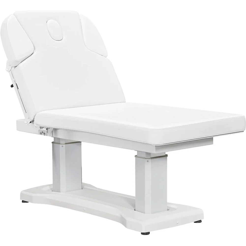 Tranquility 4 Motors Medical Spa Treatment Table - White by DIR Salon Furniture - Image 15