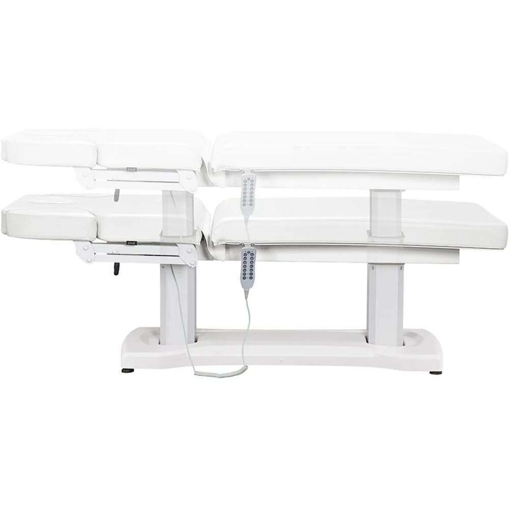 Tranquility 4 Motors Medical Spa Treatment Table - White by DIR Salon Furniture - Image 19