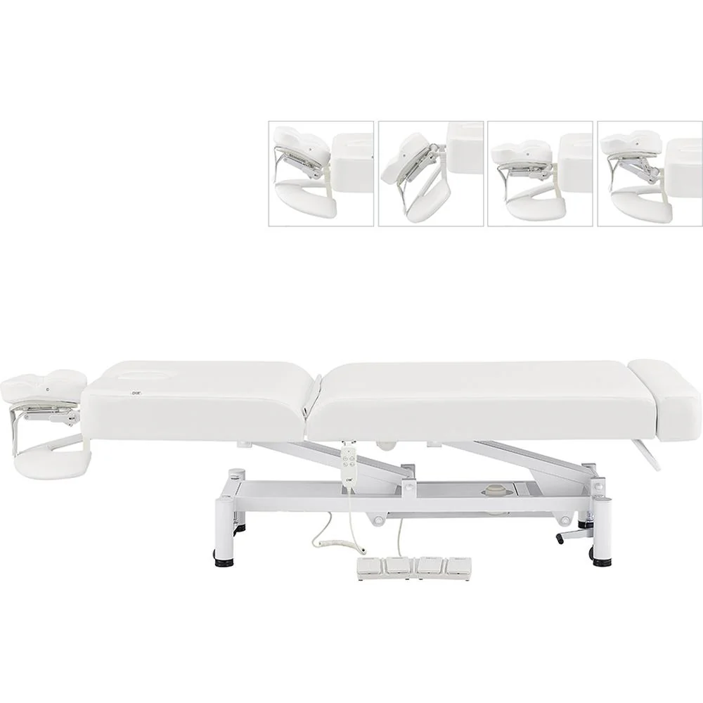 WellRelax Treatment Table - White / Available in White, Black, Gray and Beige by DIR Salon Furniture - Image 2