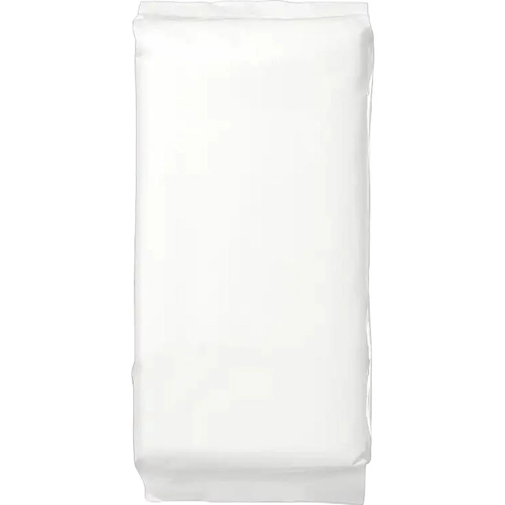 Disposable Biodegradable Dry Facial Cleansing Towels - 7.9" x 7.9" / 50 per Pack X 30 packs = Case of 1,500 - Image 3