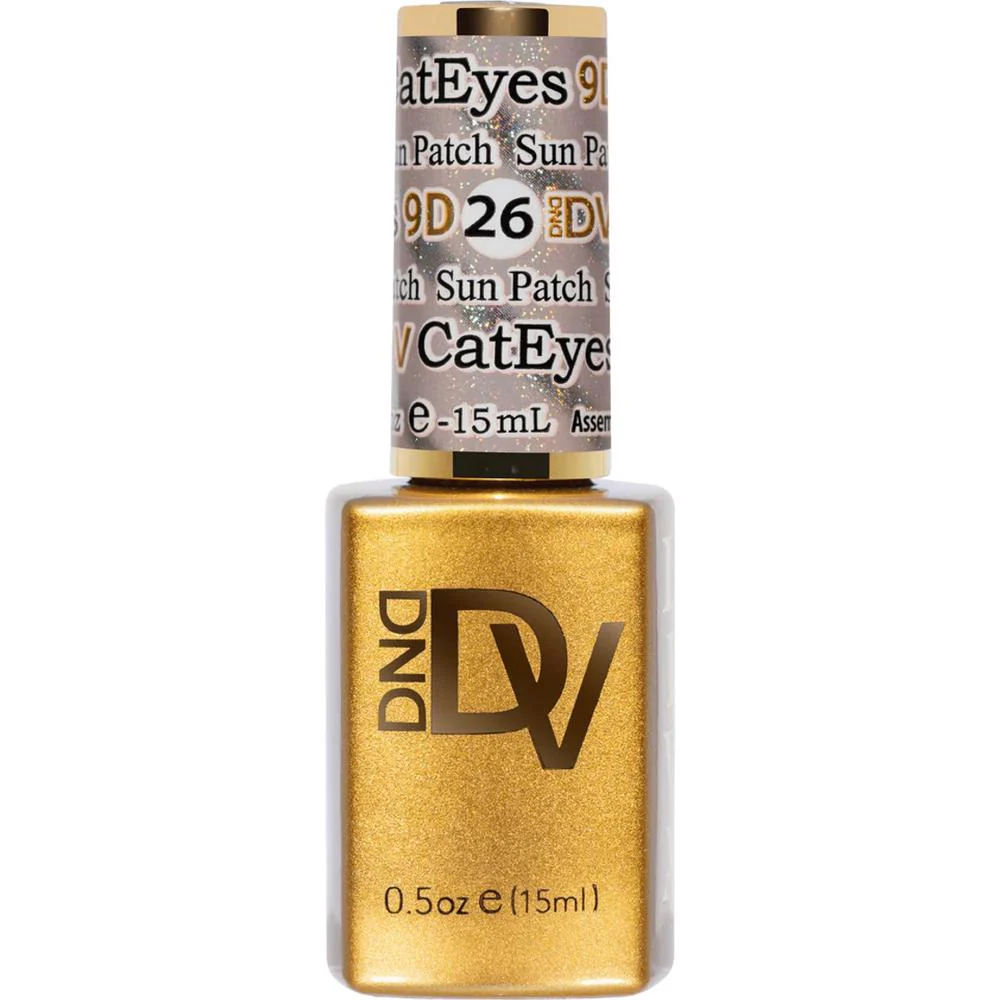 Diva 9D Cat Eye Gel #26 - Sun Patch / 0.5 oz. - 15 mL. - Image 2