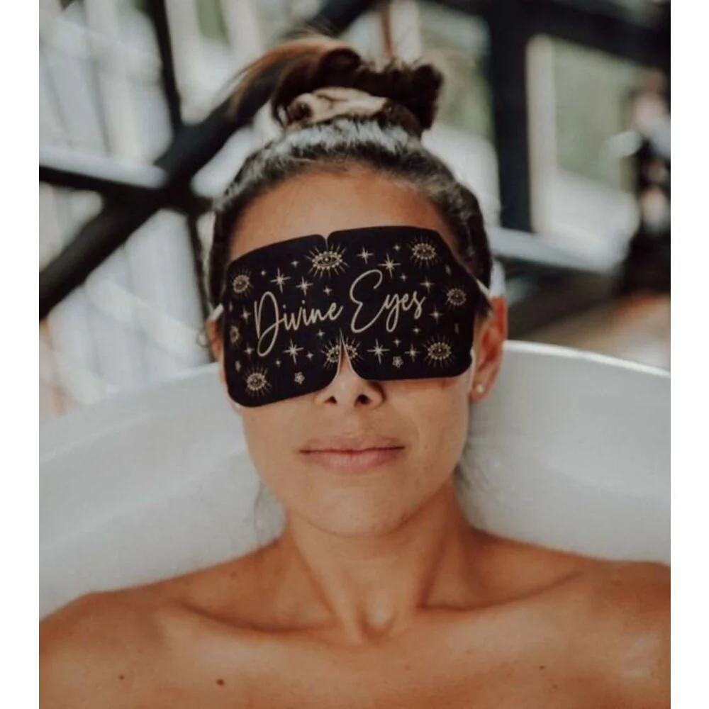 Divine Eyes Relaxation Therapy Self-Heating Eye Mask / Case of 100 Individually Foil-Wrapped Eye Masks