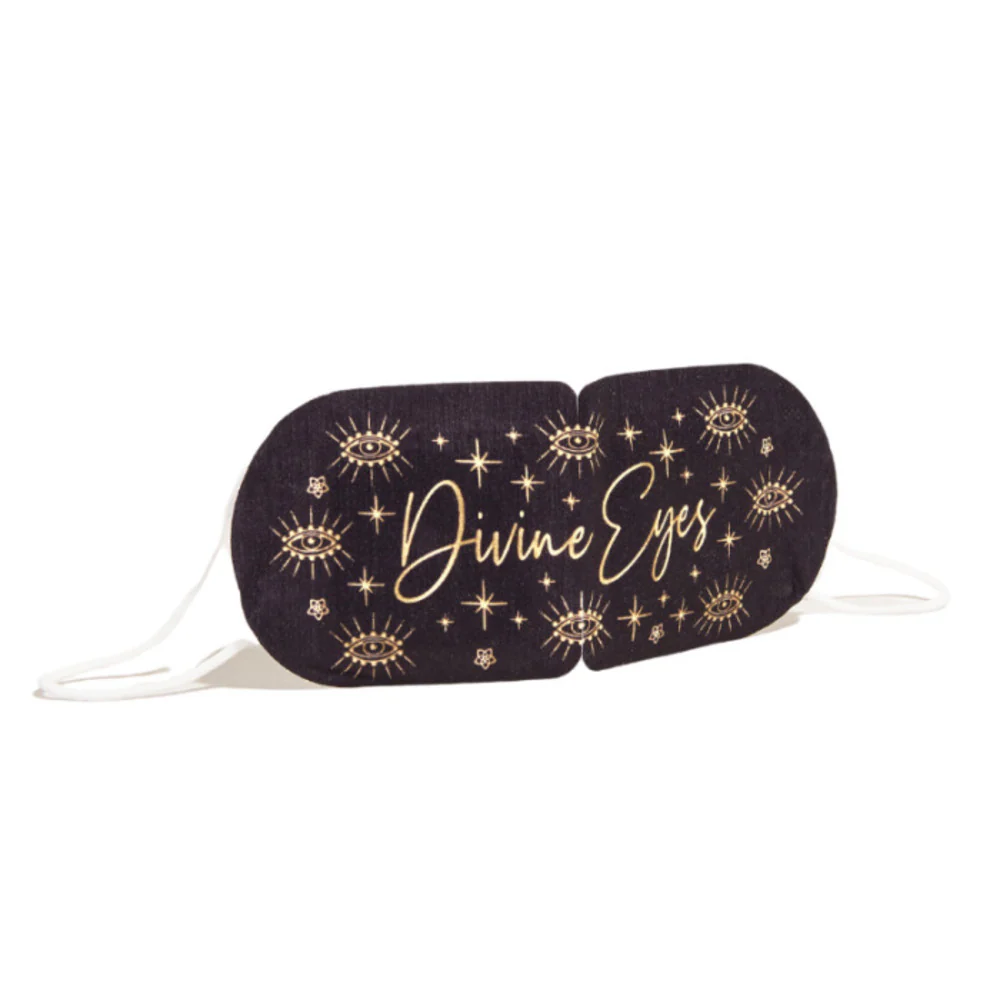 Divine Eyes Relaxation Therapy Self-Heating Eye Mask / Case of 100 Individually Foil-Wrapped Eye Masks - Image 4