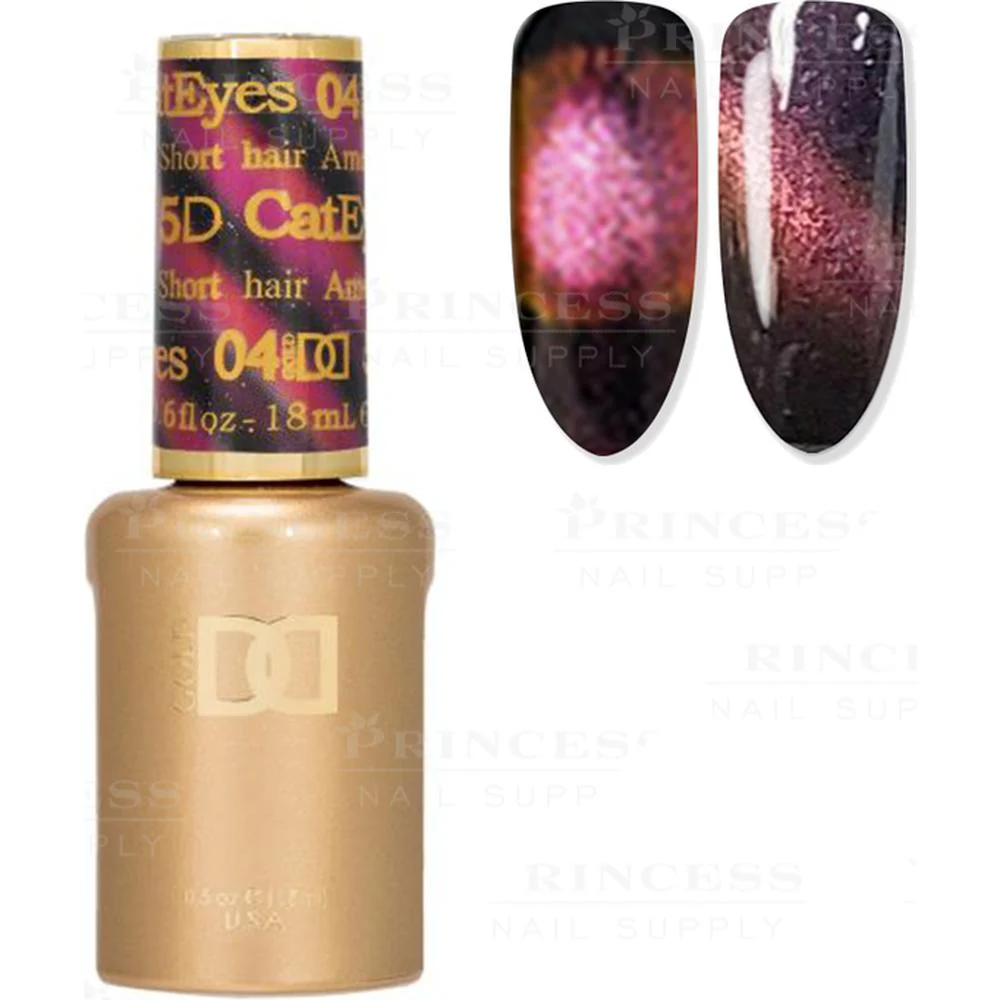 DND 5D Cat Eye Gel - #04 American Shorthair / 0.5 oz.