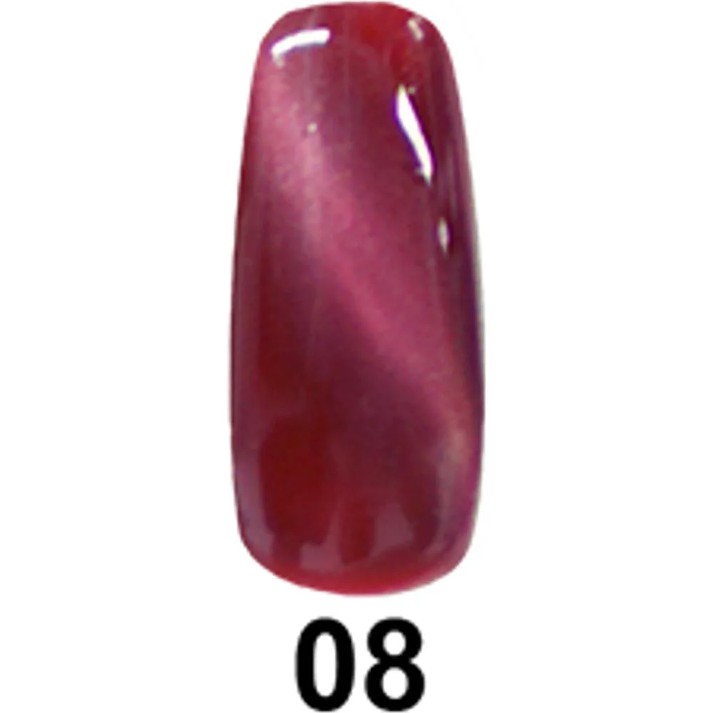 DND DC Cateye Gel - Soak-Off Gel Polish - #08 African Wildcat / 0.5 oz.