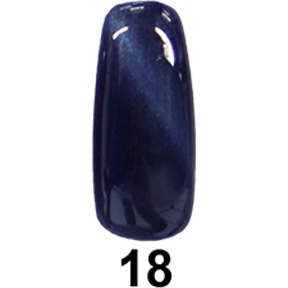 DND DC Cateye Gel - Soak-Off Gel Polish - #18 Master Bombay / 0.5 oz.