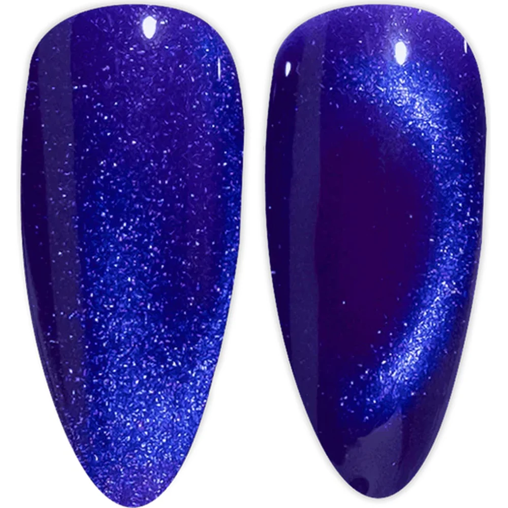 DND DIVA 9D Cat Eye Glassball #03 - Puma Purple / 0.6 oz. - Image 3