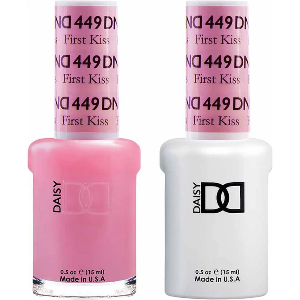 DND Duo - #449 First Kiss / Soak-Off Gel Polish 0.5 oz. + Nail Lacquer 0.5 oz.