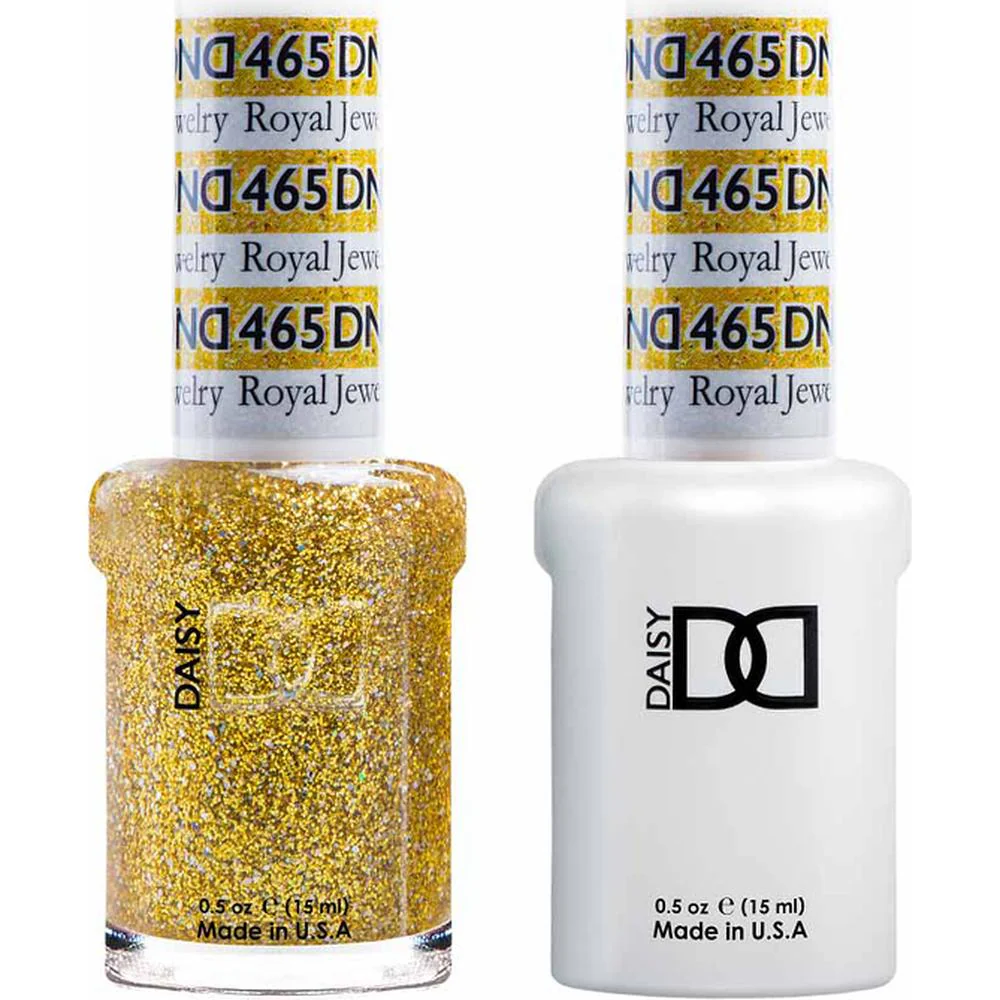 DND Duo - #465 Royal Jewelry / Soak-Off Gel Polish 0.5 oz. + Nail Lacquer 0.5 oz.