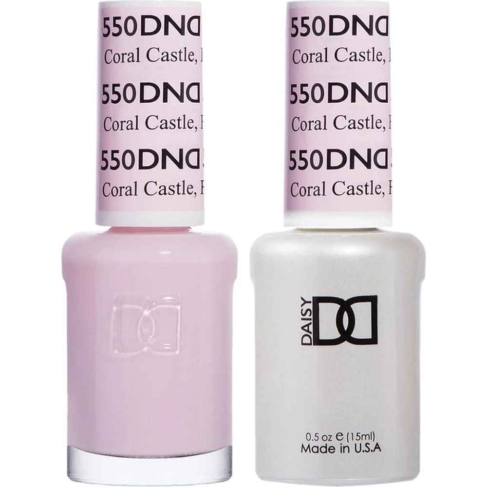 DND Duo - #550 Coral Castle, FL / Soak-Off Gel Polish 0.5 oz. + Nail Lacquer 0.5 oz.