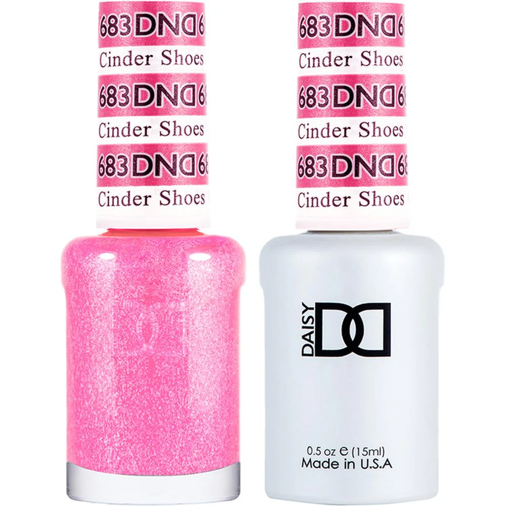DND Duo - #683 Cinder Shoes / Soak-Off Gel Polish 0.5 oz. + Nail Lacquer 0.5 oz.