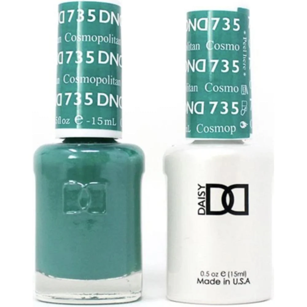 DND Duo - #735 Cosmopolitan / Soak-Off Gel Polish 0.5 oz. + Nail Lacquer 0.5 oz.