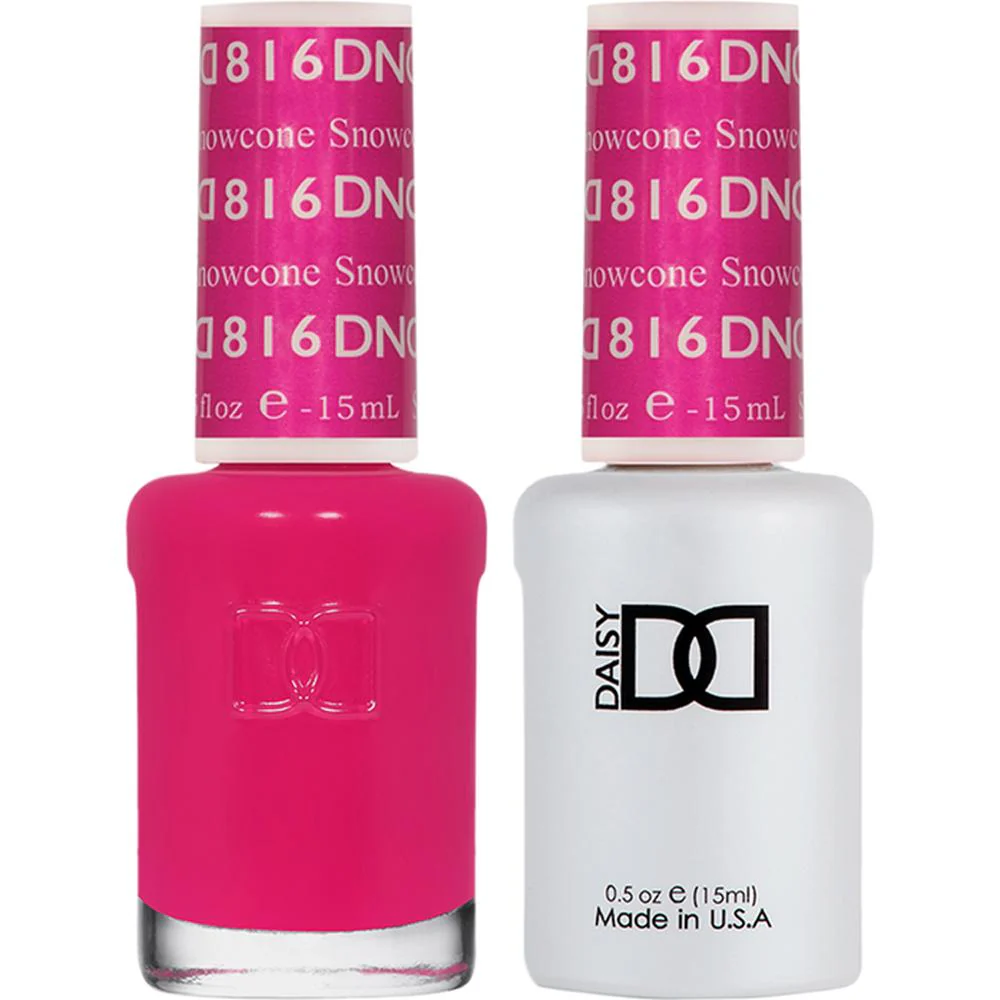 DND Duo - #816 Snowcone / Soak-Off Gel Polish 0.5 oz. + Nail Lacquer 0.5 oz.