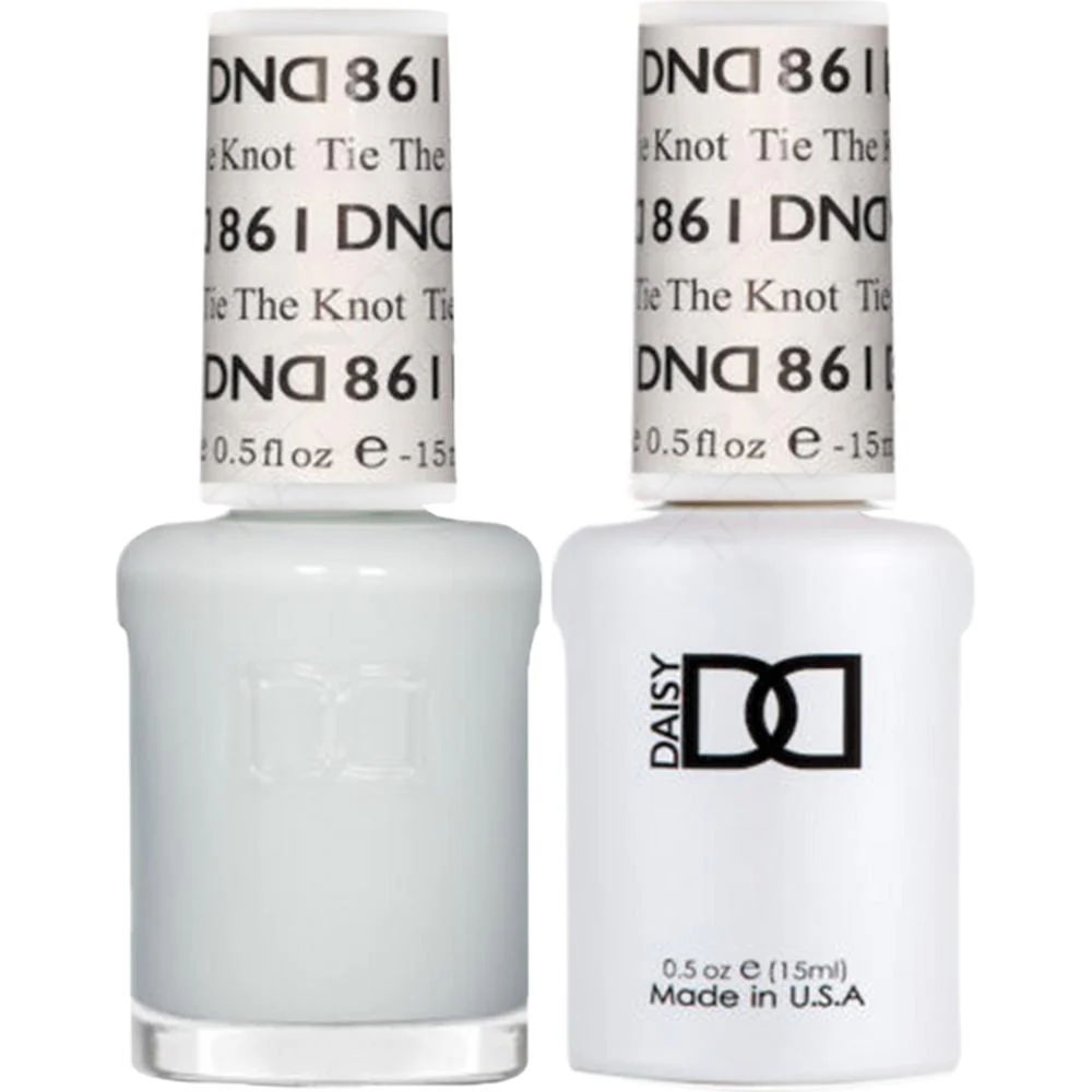 DND Duo - #861 Tie The Knot / Soak-Off Gel Polish 0.5 oz. + Nail Lacquer 0.5 oz.