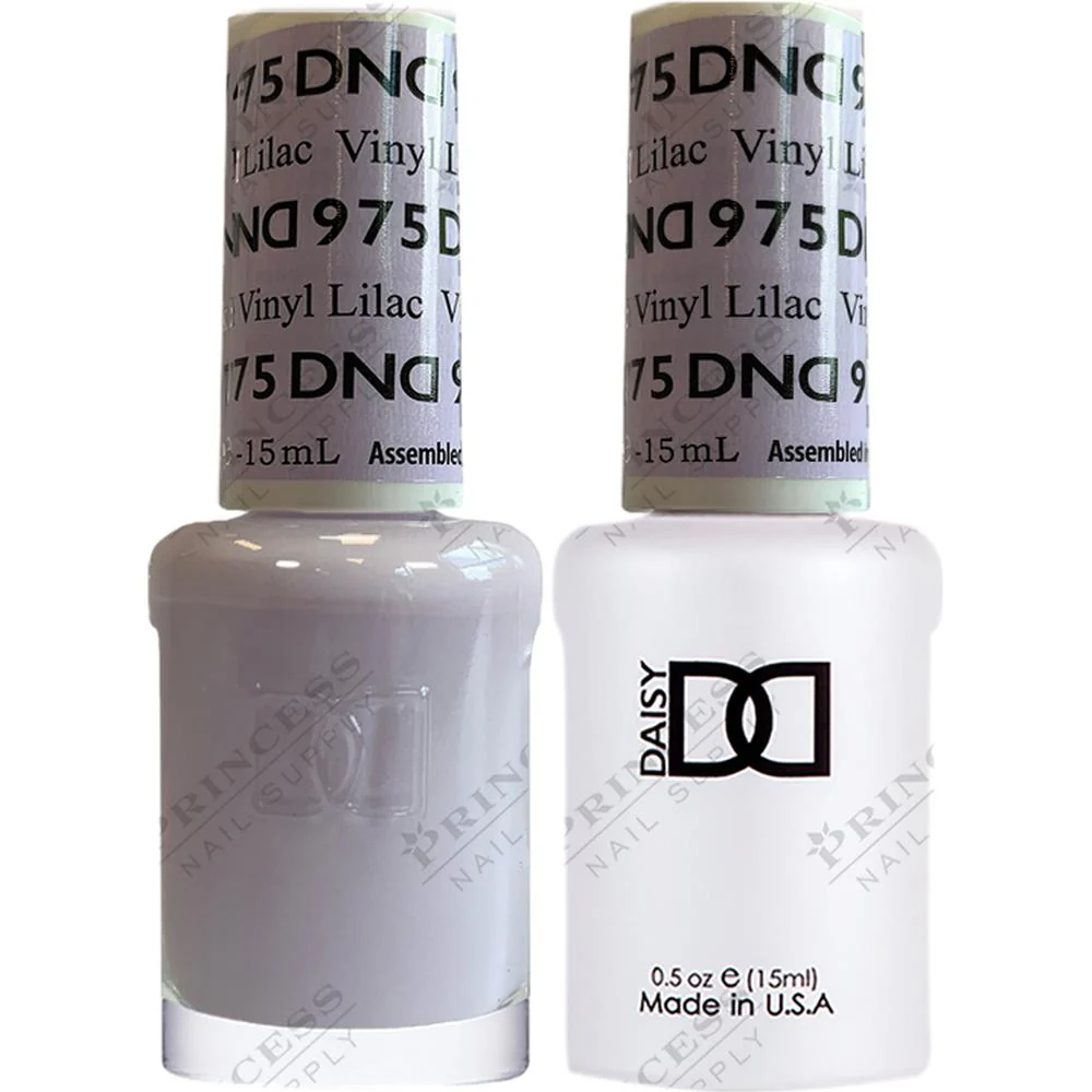 DND Duo - #975 Vinyl Lilac / Soak-Off Gel Polish 0.5 oz. + Nail Lacquer 0.5 oz.