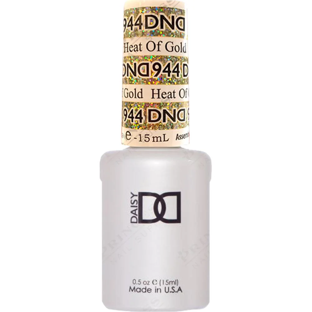 DND Super Platinum - #944 Heat of Gold / Soak-Off Gel Polish 0.5 oz.