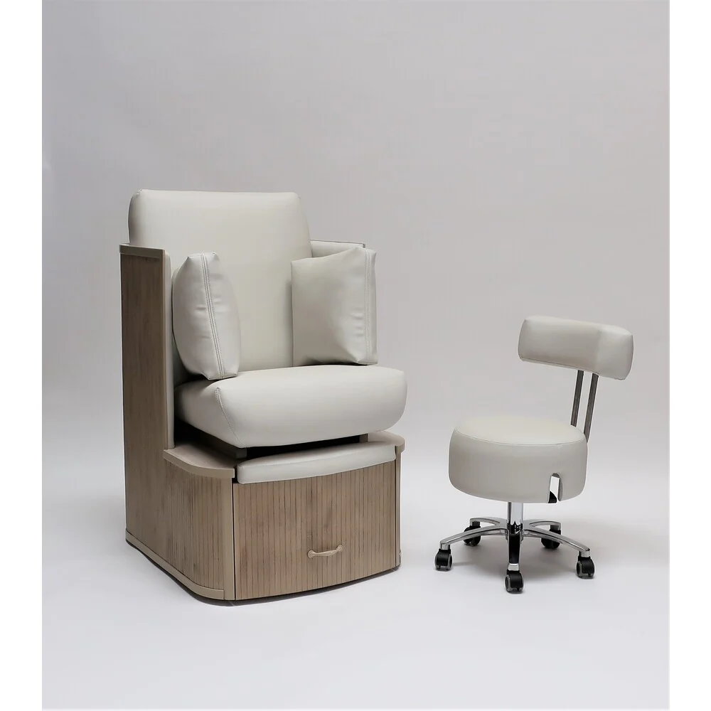 Dorset Plumbed Pedicure Chair / Pedicure Spa Chair with Plumbing by Belava - Image 3