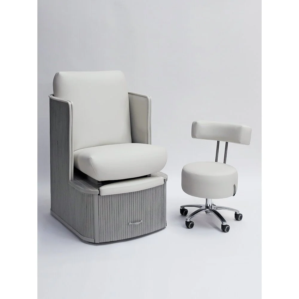 Dorset Plumbed Pedicure Chair / Pedicure Spa Chair with Plumbing by Belava - Image 6