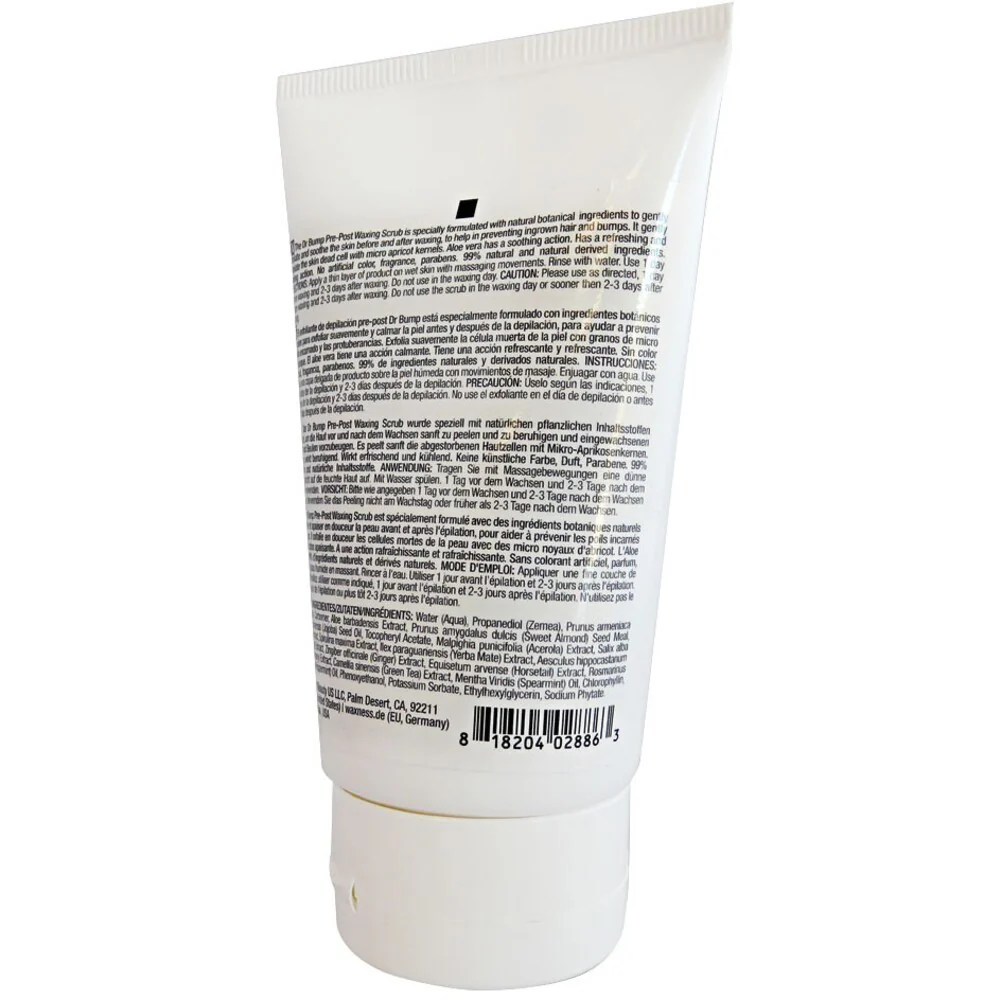 Dr. Bump Botanical Pre-Post Waxing Scrub / Spearmint + Aloe + Apricot Kernels / PRE-POST WAX CARE / Case of (12 Units) - 4 fl. oz. - 118 mL. Each - Image 3