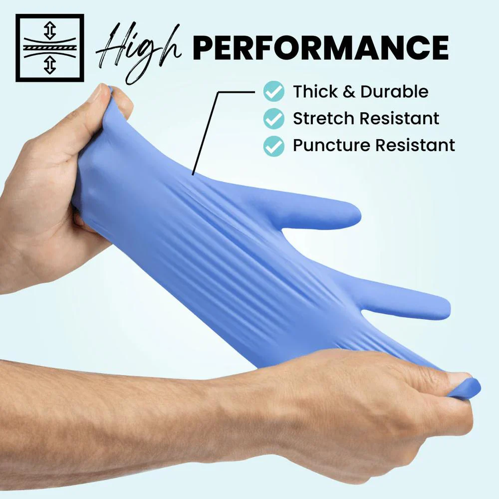 Eco Gloves Biodegradable Nitrile - Black - X-Large / 1 Case = 10 Boxes of 100 - Image 7