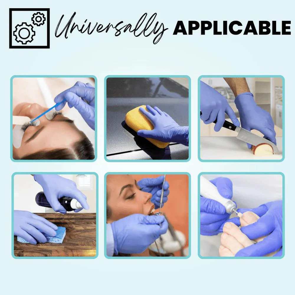 Eco Gloves Biodegradable Nitrile - Black - X-Large / 100 Count - Image 11