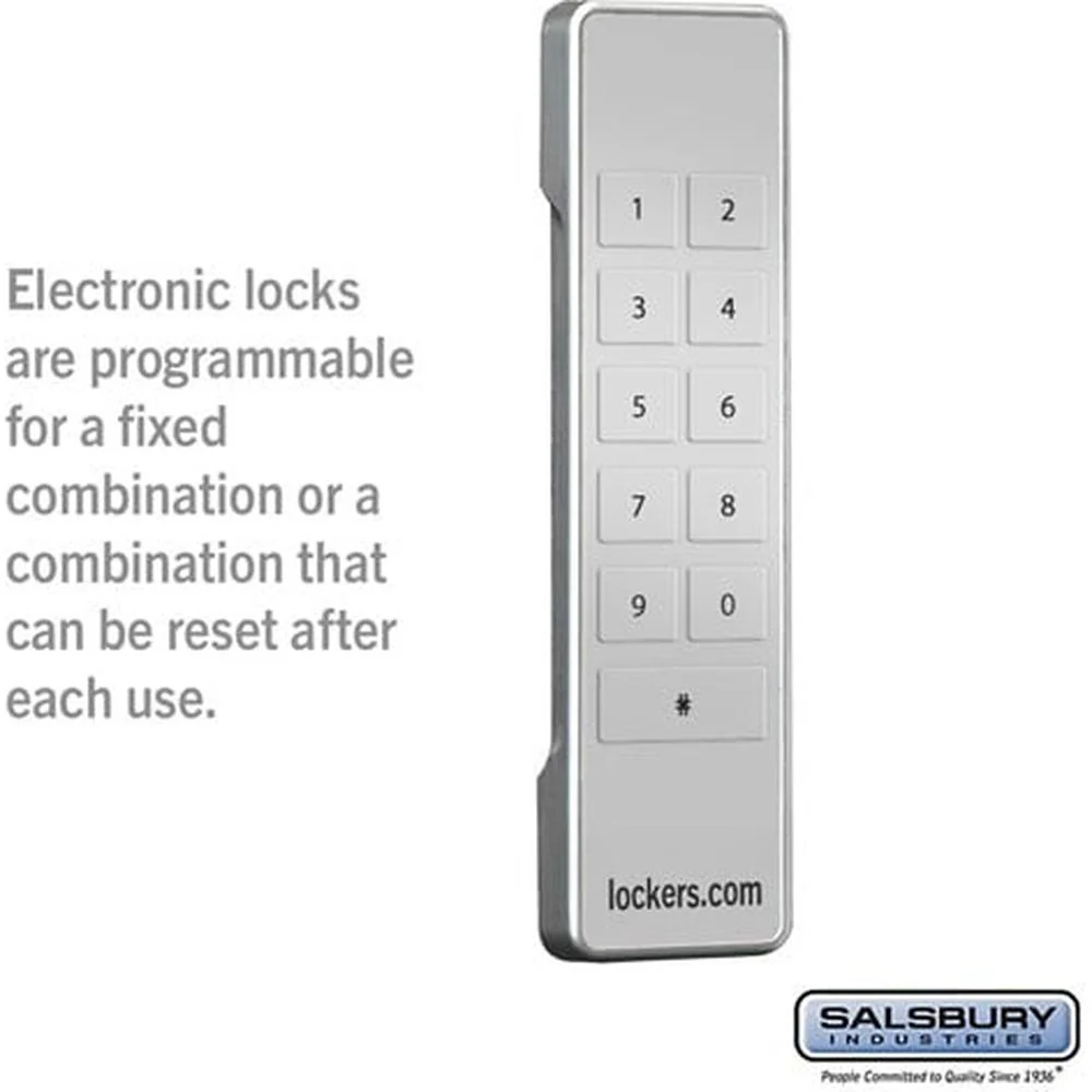 Electronic Lock - for Open Access Premier Wood Locker & Premier Gear Locker Door by Salsbury - Image 2