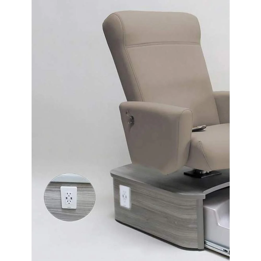 Element Plumbed Pedicure Chair / Pedicure Spa Chair with Plumbing by Belava - Image 14