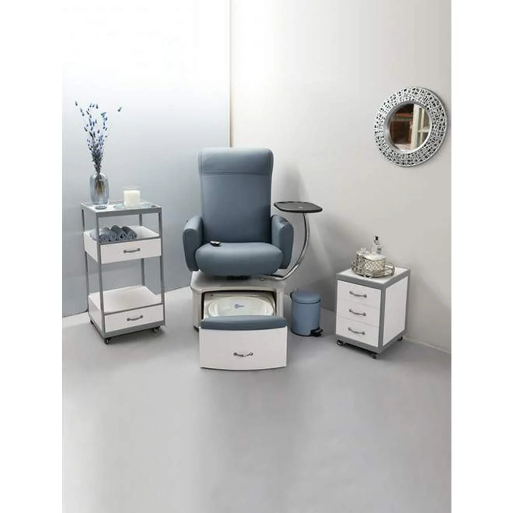 Element Plumbed Pedicure Chair / Pedicure Spa Chair with Plumbing by Belava - Image 9