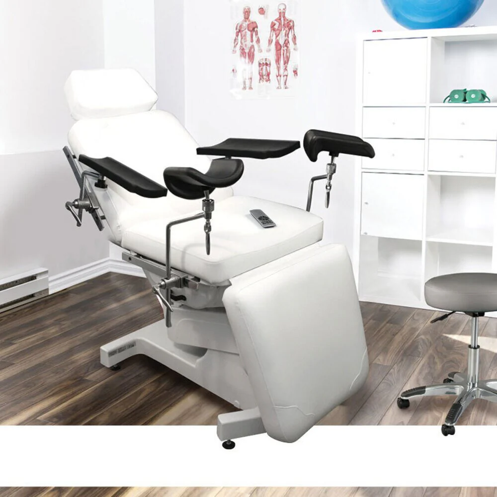 Elite MD-100 Med-Spa Chair with 2 Stirrups and 2 Ergo Armrests by Silhouet-Tone - Image 2
